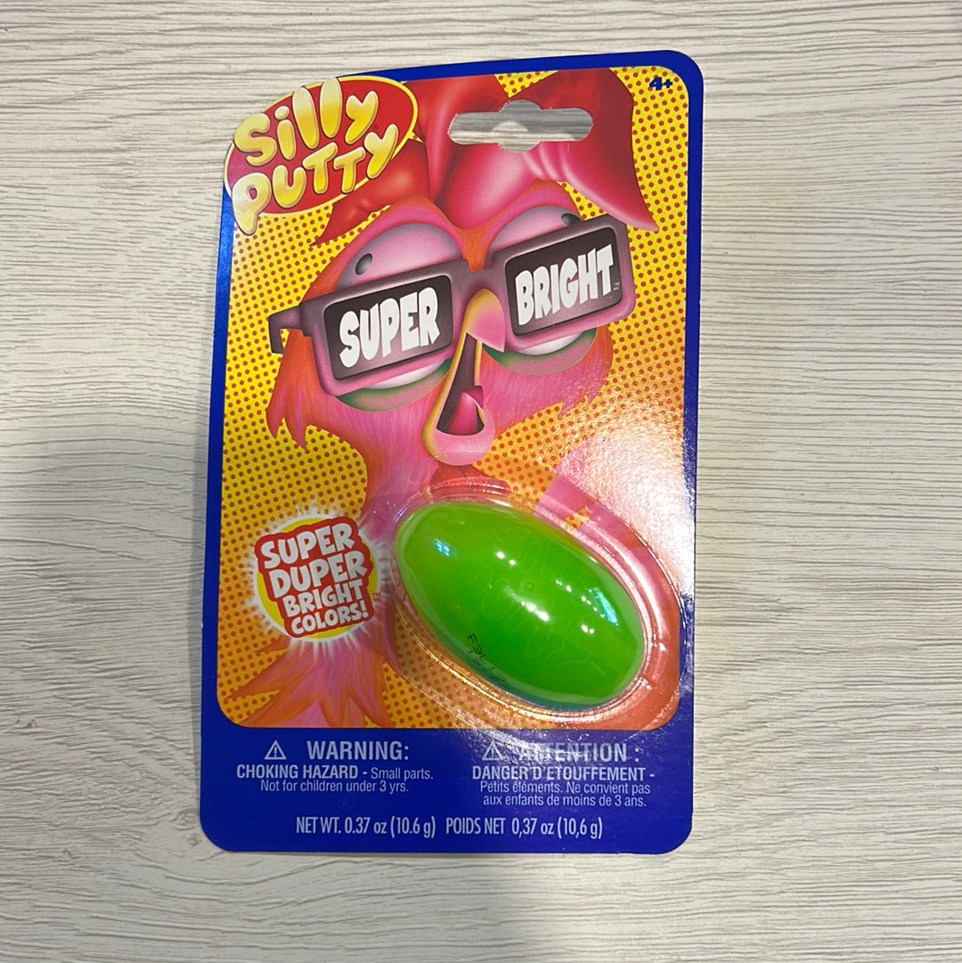 Crayola Silly Putty Super Bright NORTHERN BOOKWORMS