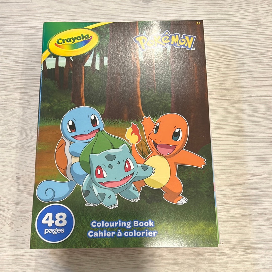 Crayola Pokemon Colouring Book NORTHERN BOOKWORMS